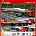 4+6 Modular 10lines Heavy Duty Multi-Axles Customized Low Bed Semi Modular Trailer